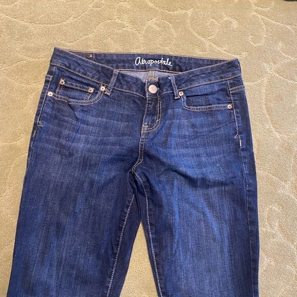Dark Wash Blue Skinny Jeans - Picture 4 of 4